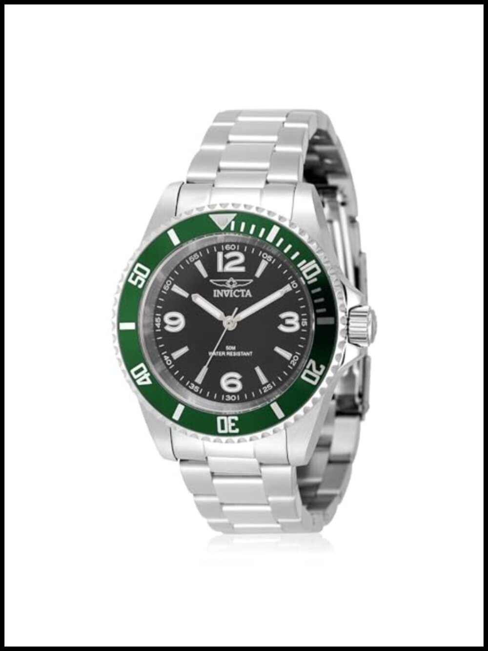 Invicta Specialty 40mm Stainless Steel Black Dial PC21J Quartz Men's Watch